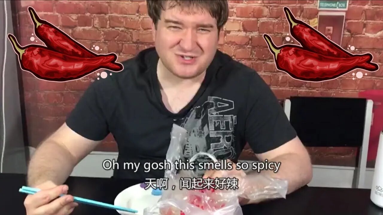 Foreigner’s Funny Reaction to Trying Chinese Duck Wings – Can Soy Milk Cool the Spice?