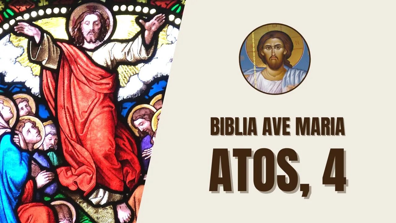 Atos dos Apóstolos, 4 - "Enquanto eles falavam ao povo, vieram os sacerdotes, o chefe do templo..."