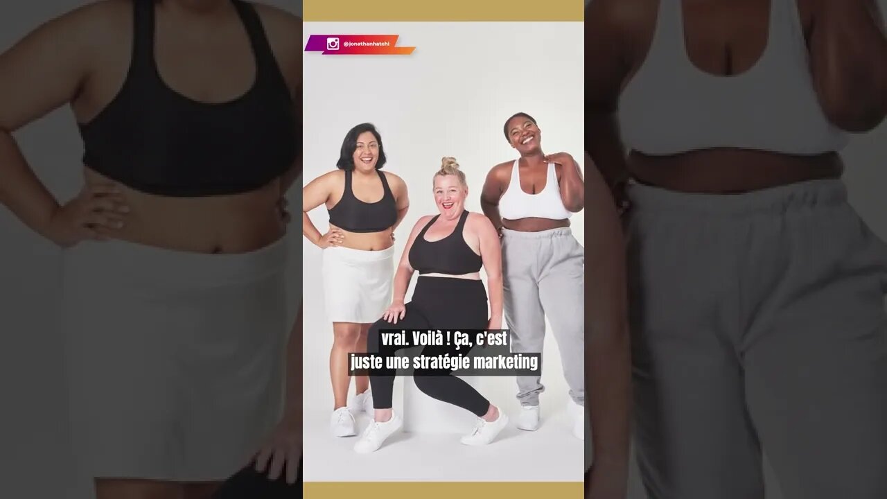 LA VÉRITÉ DERRIÈRE LE MOUVEMENT BODY POSITIVE #shorts