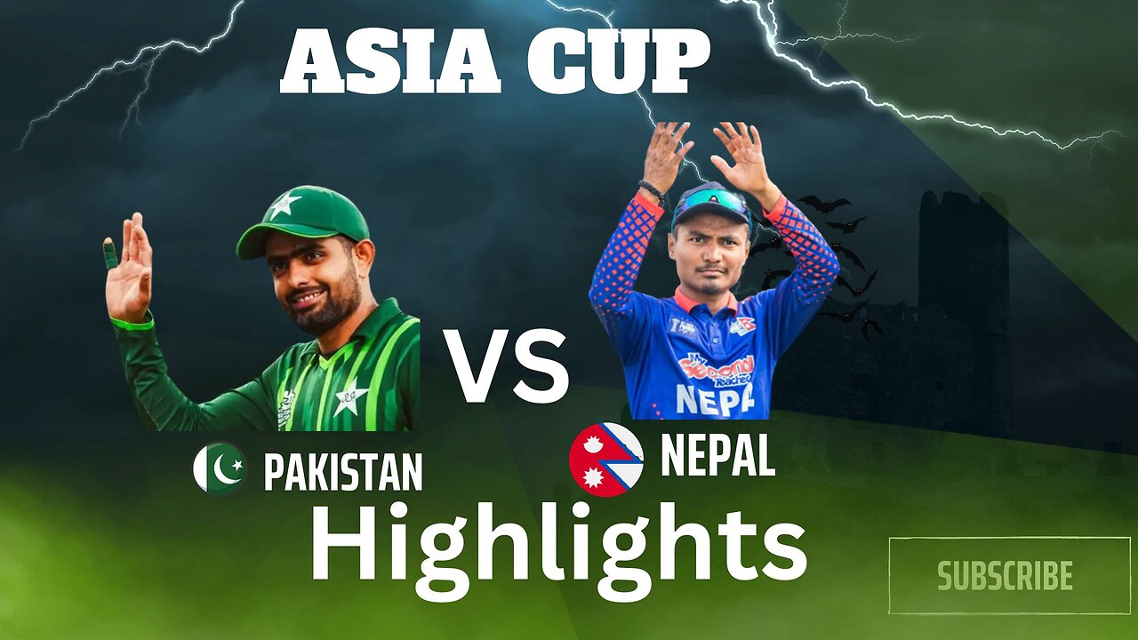 Highlights Pakistan vs Nepal