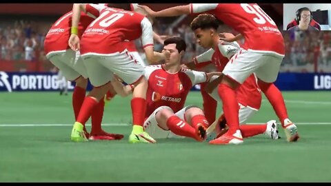 A JOGAR FIFFA22 PELA MODO CARREIRA # FOMOS ELIMINADOS DA TAÇA DE PORTUGAL