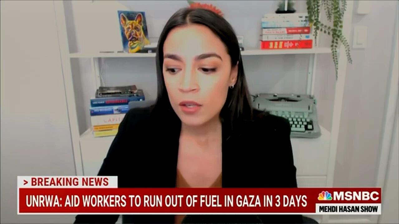 AOC Condemns Israel's "Bombing," Says Nothing About Hamas Embedding Assets In Civilian Sites