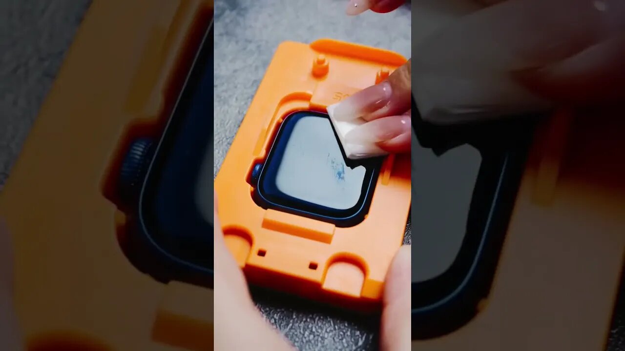 Apple Watch Screen Protector Applying Box Easy To Apply With This Box #shorts