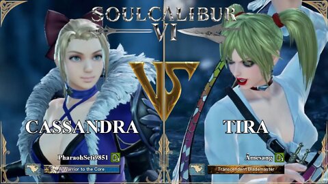 Cassandra (PharaohSeti9851) VS Tira (Âmesang) (SoulCalibur™ VI: Online)