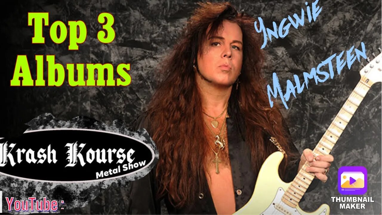 Top 3 Albums | Yngwie Malmsteen | With Chris Elliot