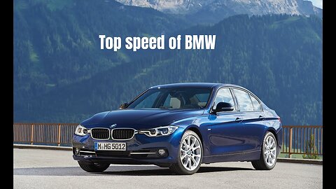 Top speed of BMW