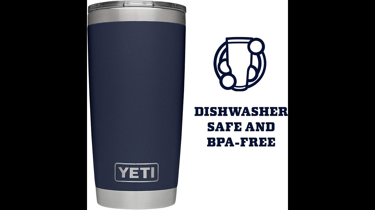 YETI Rambler 20 oz Stainless Steel Vacuum Insulated Tumble