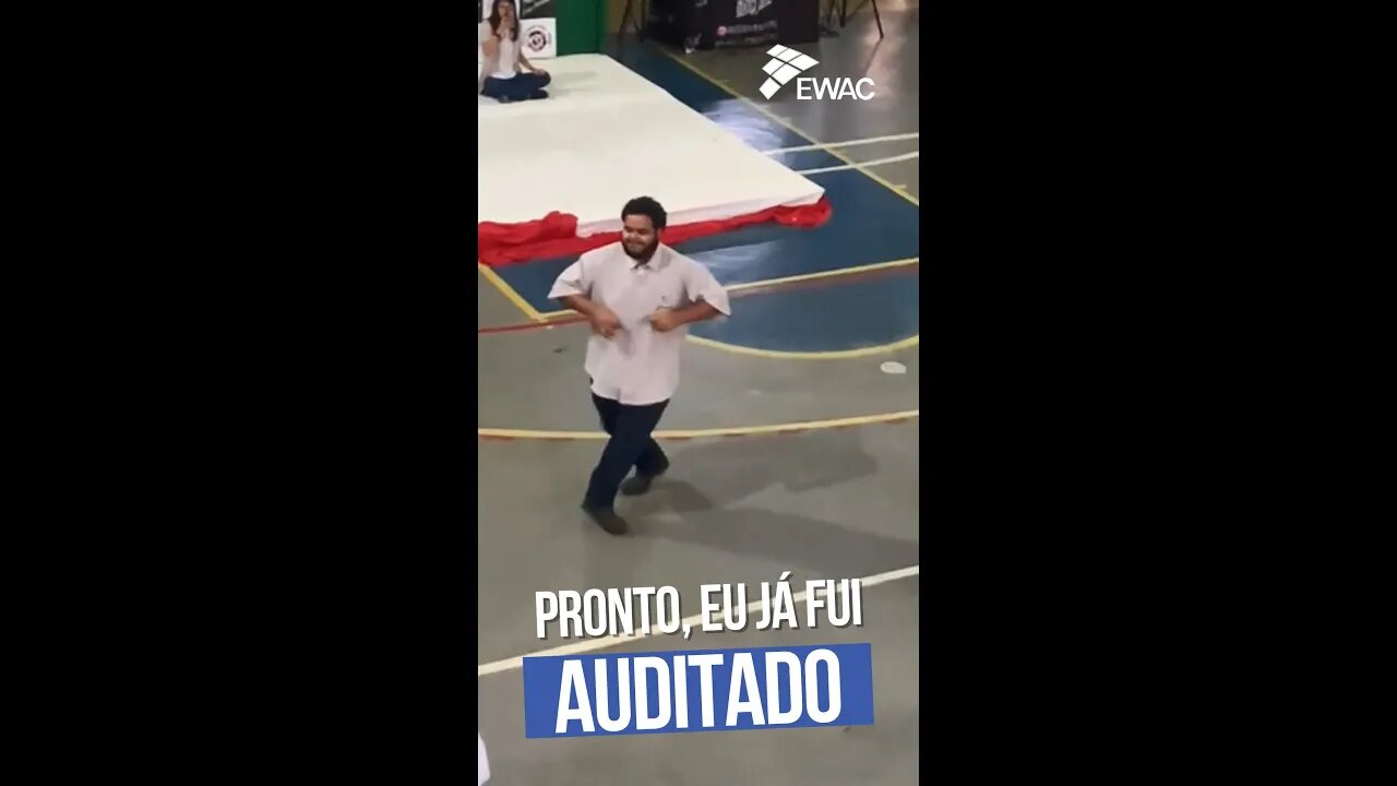 Passei na auditoria!