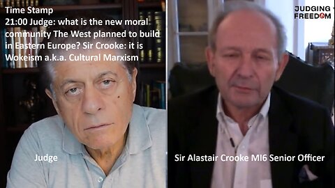 Sir Crooke MI6: Ukrainian War is About Forcing East Europeans (Scythians) To Embrace Wokeness