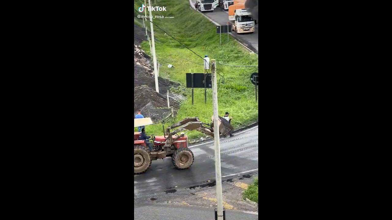 Truckers and farmers in Brazil block the freeways after a rigged election