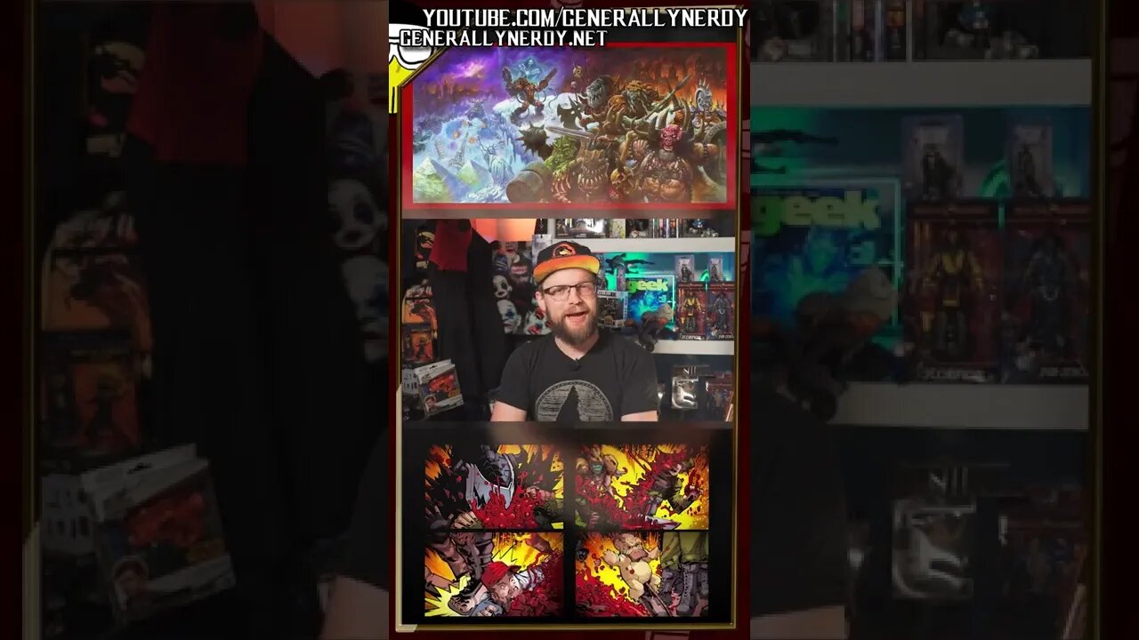 Gwar Berserker Mode Quick Reaction | Nerd News #shorts