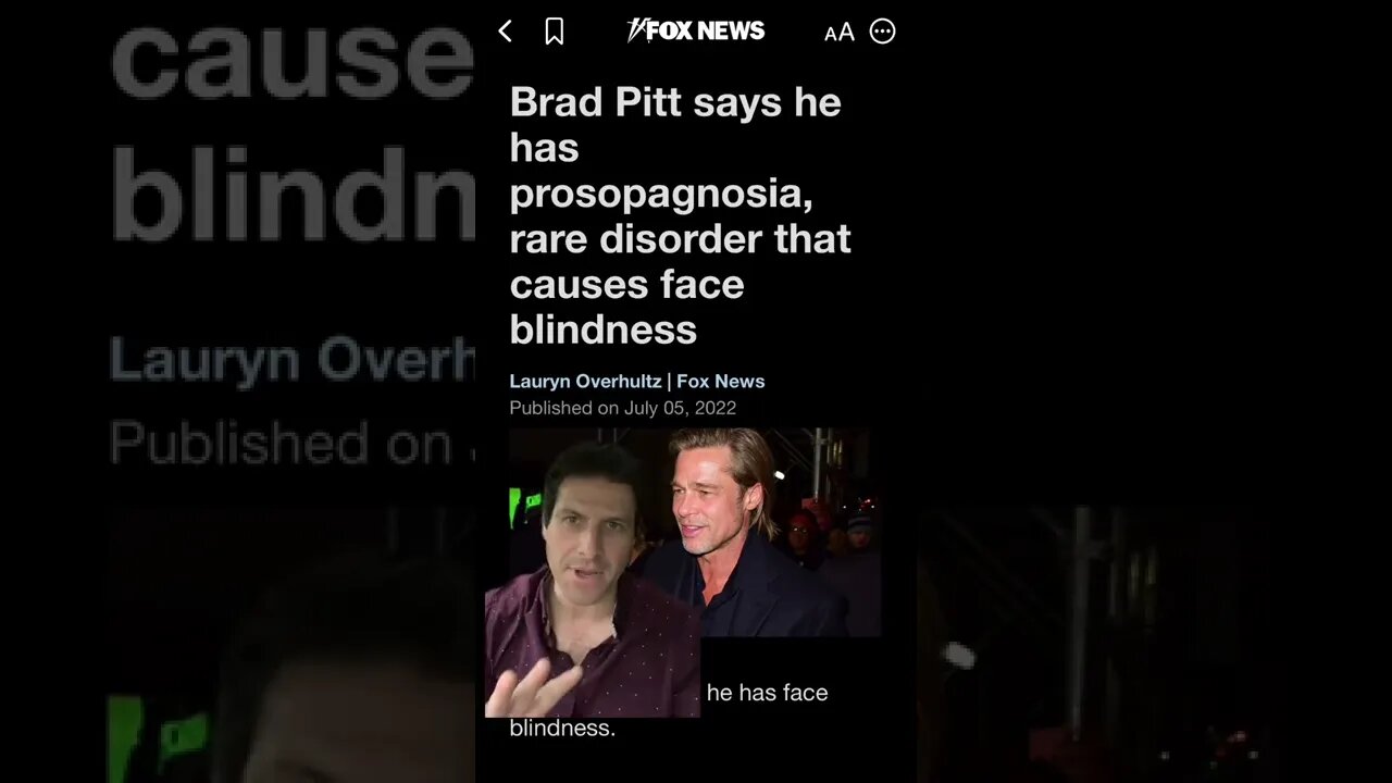 Brad Pitt the latest to come down with a rare #autoimmunedisease 😳