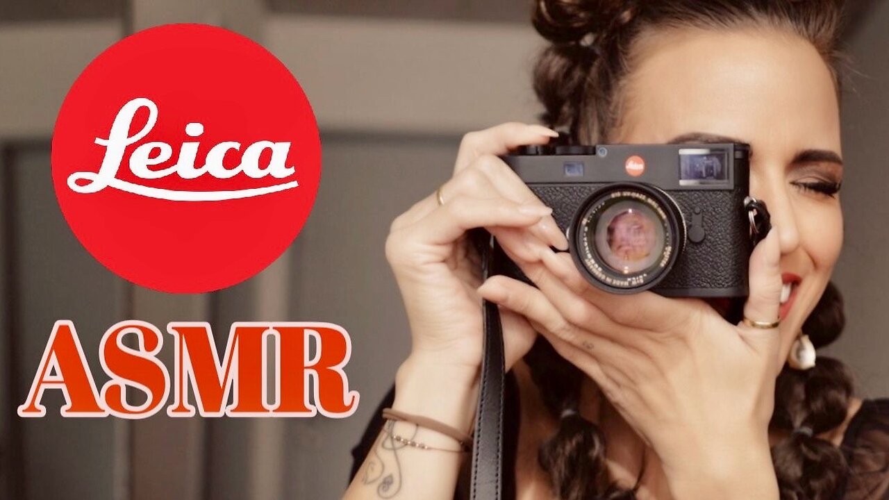 ASMR Gina Carla 📸 Be My Model! Beautiful Leica Shutter Sounds!