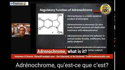 ▶ EXTRAIT-RQ + LIENS parus (9 juil 23) : SHIVA AYYADURAI : L'adrénochrome est réel.