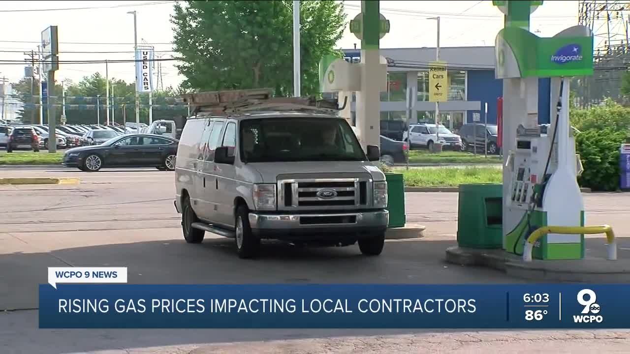 Rising gas prices hitting Tri-State contractors