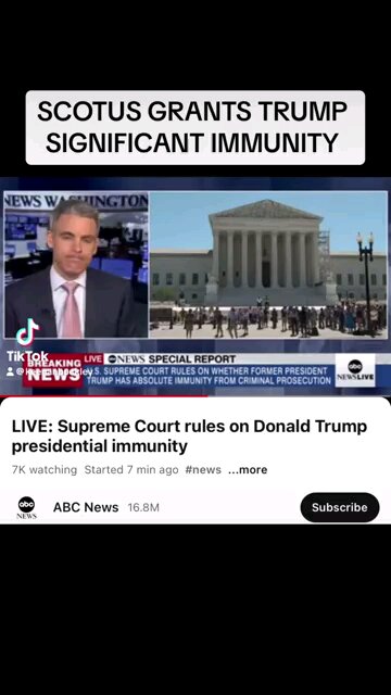 Supreme Court Rules on Trump Immunity