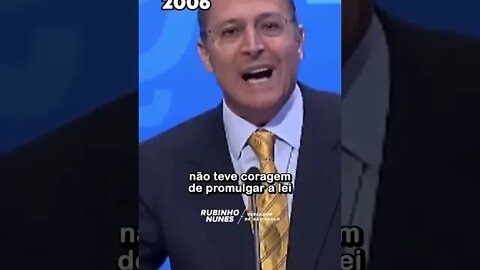 Alckmin 2022 tem tomado a água batizada do Lula, não pode ser. #shorts #lula #crime