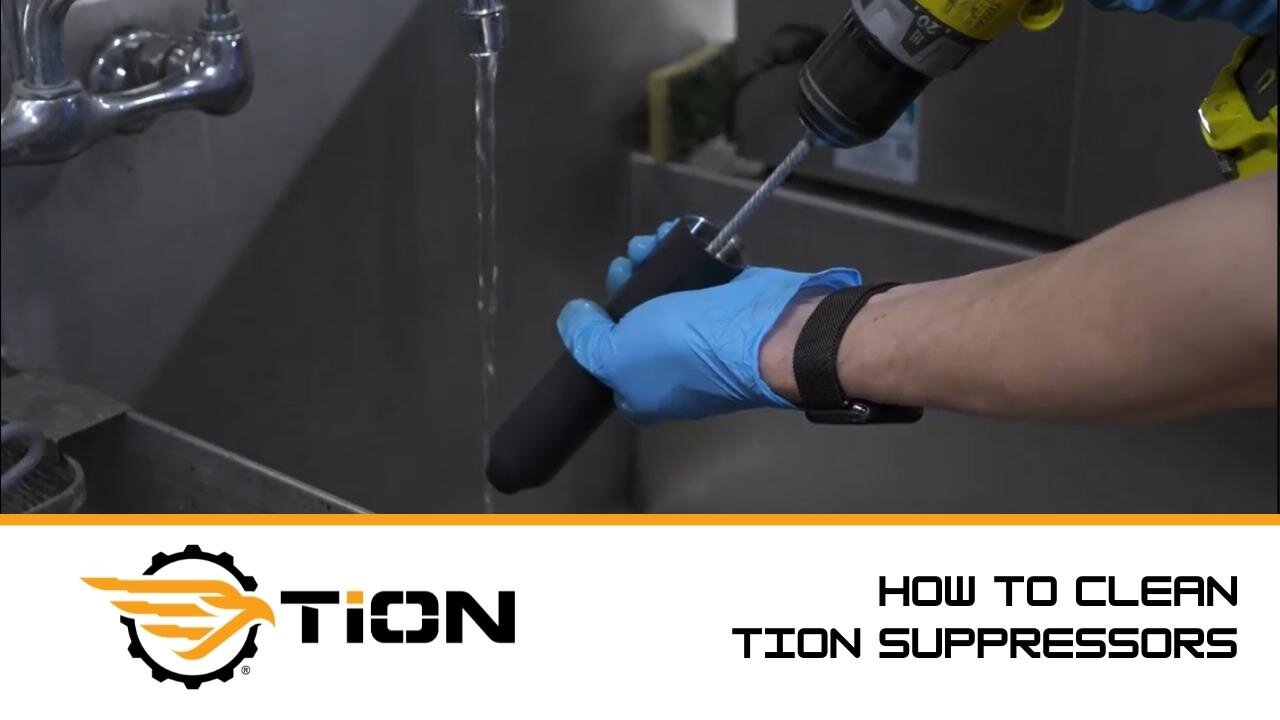 How to Clean TiON Suppressors