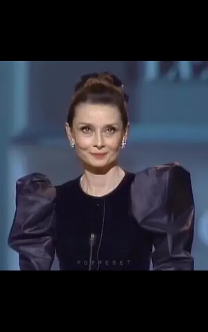 Audrey Kathleen Hepburn the beautiful