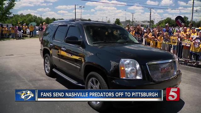 Fans Send Predators Off In Style