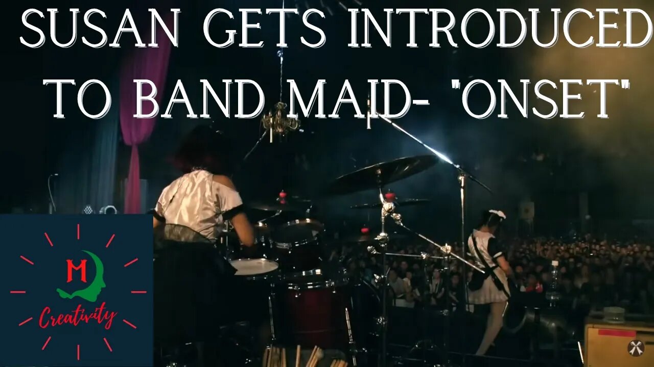 Introducing Band Maid " Onset" to Susan!! Bleeding Edge Reaction Collaboration Series!!