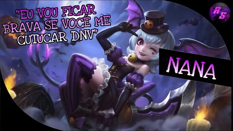 NANA É MEME MAS É MUITO FORTE • NANA GAMEPLAY | Mobile Legends