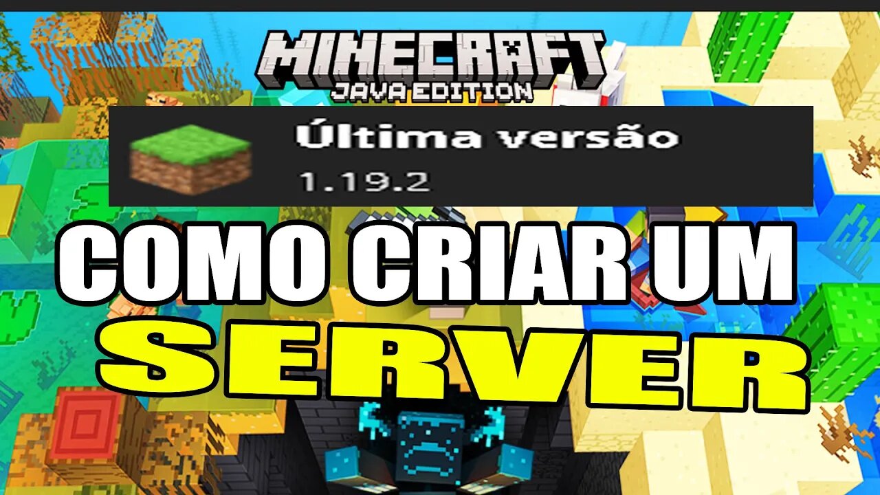 COMO CRIAR UM SERVIDOR MINECRAFT 1.19.2 EM 5 MINUTOS