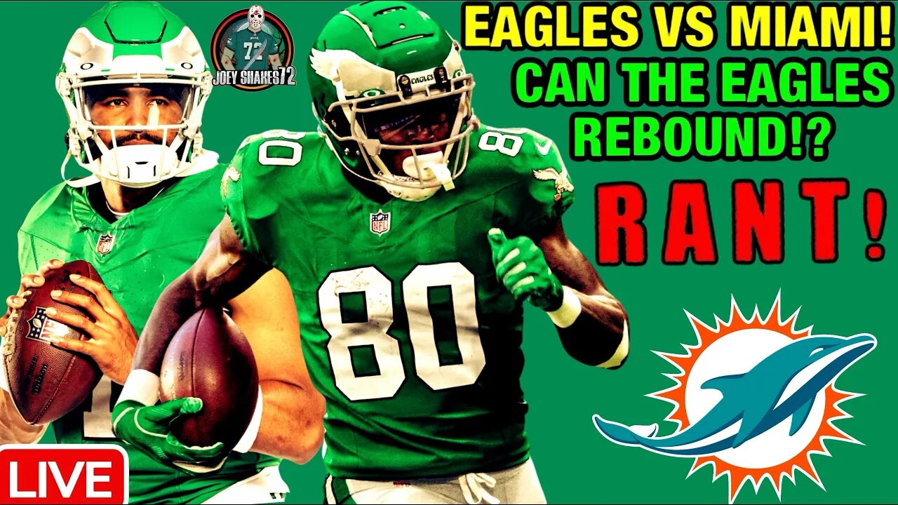 EAGLES NEED TO REBOUND VS MIAMI! INJURIES + NEWS & RUMORS! ALL EYES ON THE COACHING STAFF! #MIAvsPHI