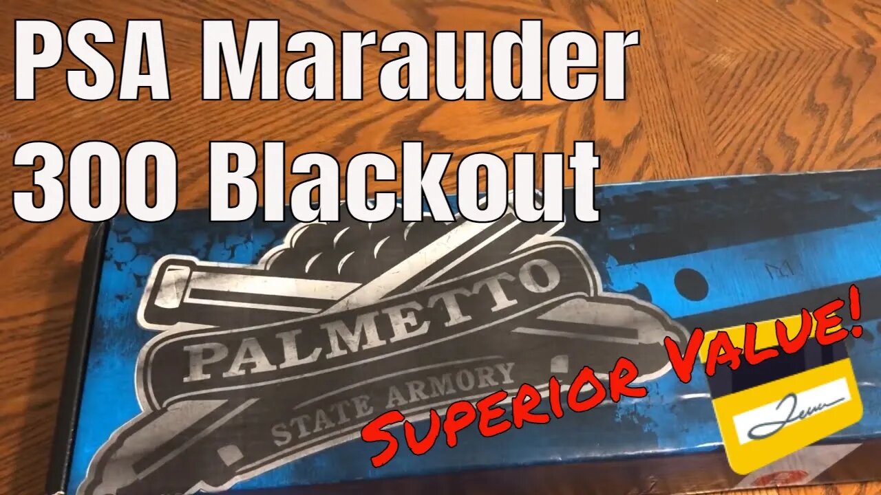 PSA Marauder Upper Receiver in 300 Blackout: Unboxing