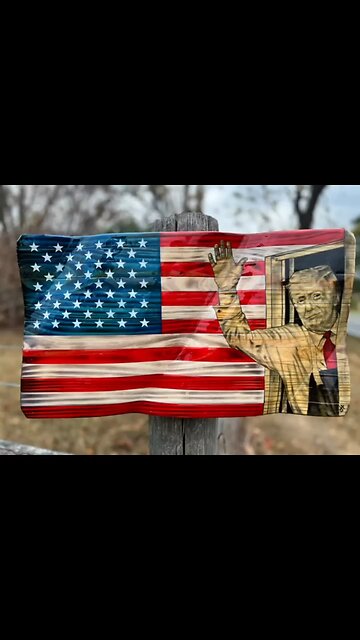 Vote for Donald J. Trump ! Custom 12x24” rustic wooden #americanflag only at www.FREEDOMmf.com