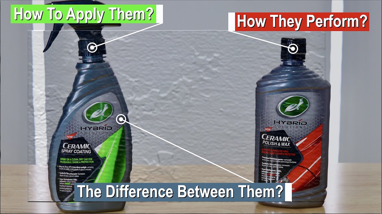 Turtle Wax Hybrid Solutions Ceramic Polish, Wax & Spray Coating Tested & Reviewed!