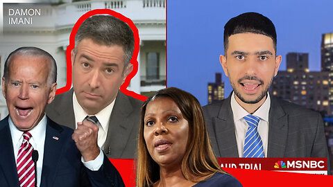 MSNBC's Reaction To Guest Bringing Up Letitia James Visiting Joe Biden's White House