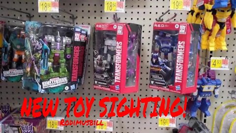 *Rodimusbill New Toy Sighting* Deluxe Quintesson Alicon WFC Figure & R.E.D. Figures at Walmart