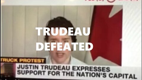 TRUDEAU DEFEATED!! ALREADY PIVOTING TO HIS NEXT HOAX...CLIMATE CHANGE!