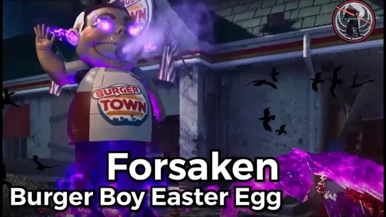 Call of Duty: Black Ops Cold War BURGER BOY FORSAKEN Easter Egg / cold war zombies