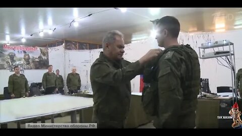 Donbass.SergeÏ Shoïgou a inspecté le groupement russe dans le Donbass le 26/06/2022