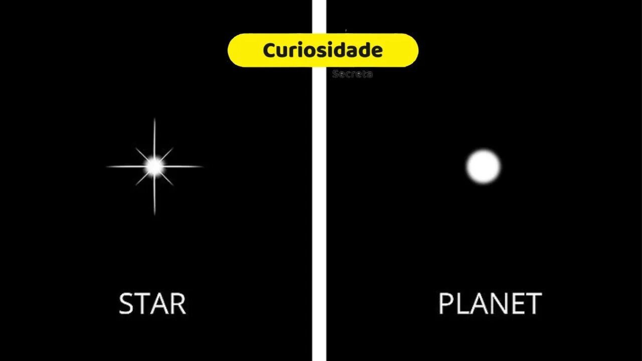 Como Diferenciar Uma Estrela de Um Planeta