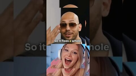 Blonde girl reacts to his take on Bitcoin