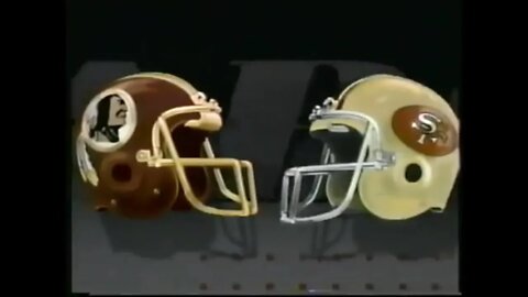 1988-11-21 Washington Redskins vs San Francisco 49ers