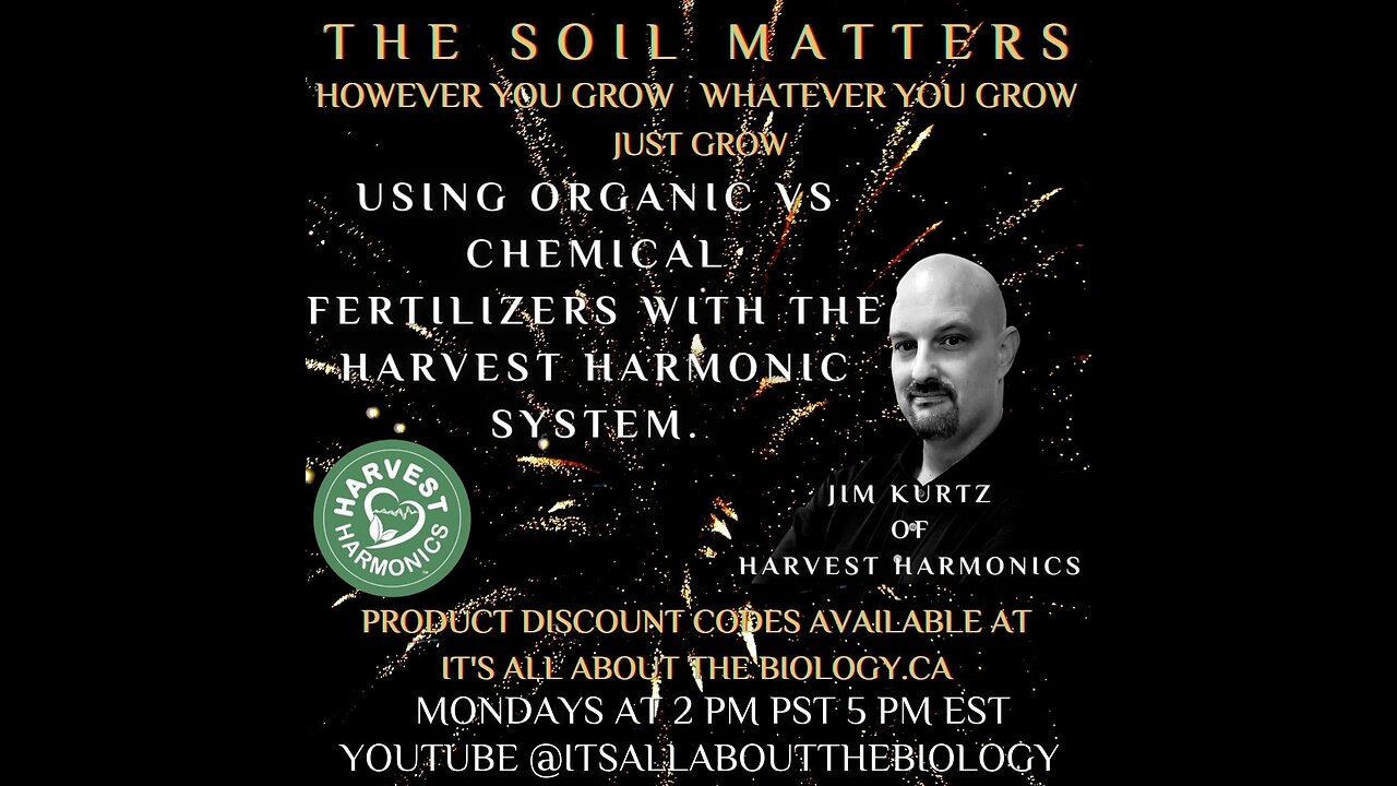 Using Organic VS Chemical Fertilizers With The Harvest Harmonic System