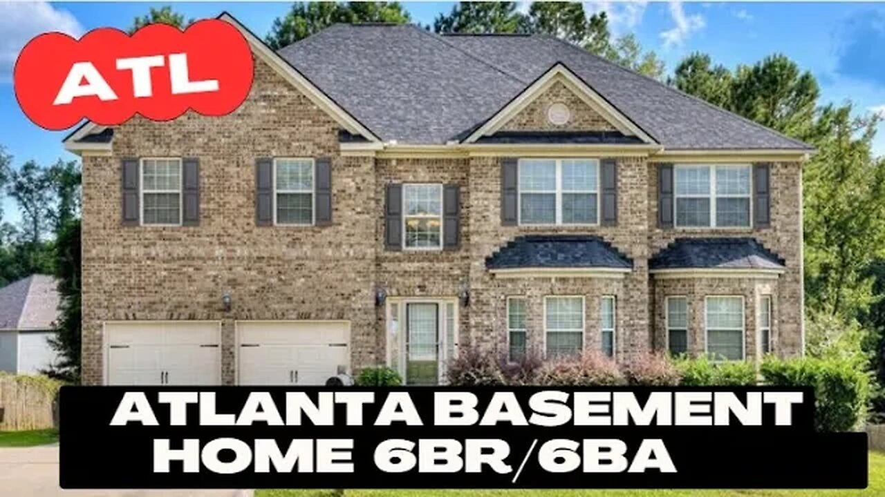 🏠 Discover Luxury Atlanta Homes for Sale 6 Bedrooms 🌆 Your Dream Atlanta Full Basement Home For 🔴