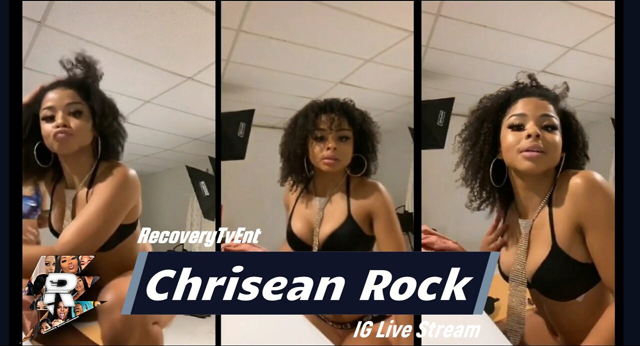 Chrisean Rock twerking at photoshoot with friend