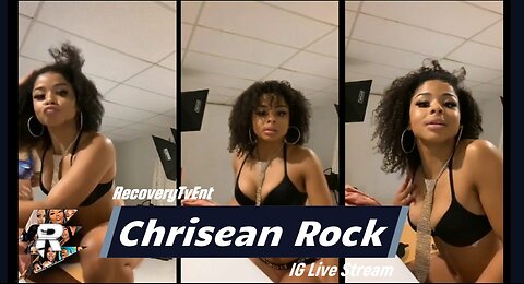 Chrisean Rock twerking at photoshoot with friend