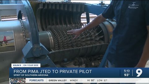 Pima JTED grad ready to take flight