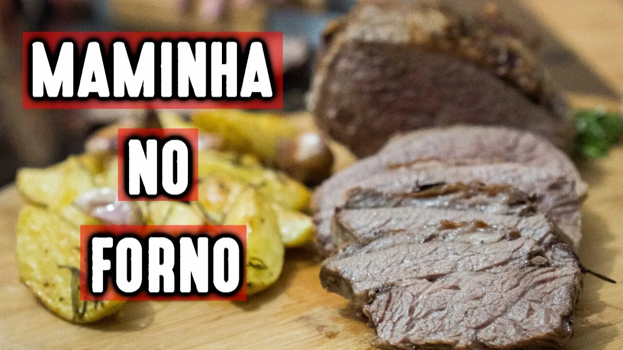 COMO FAZER MAMINHA NO FORNO - COM BATATAS RÚSTICAS