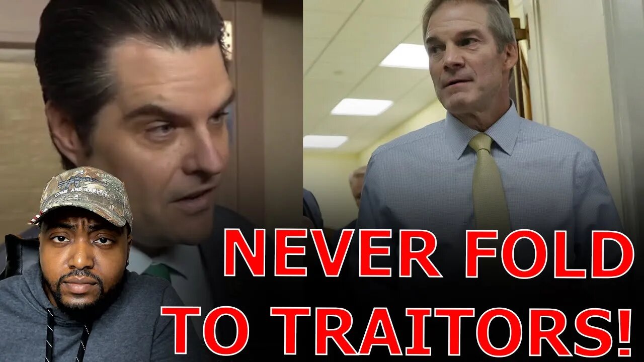 Jim Jordan REFUSES TO FOLD In House Speaker Race As GOP TRAITORS TRY TO FIGHT MATT GAETZ AGAIN!