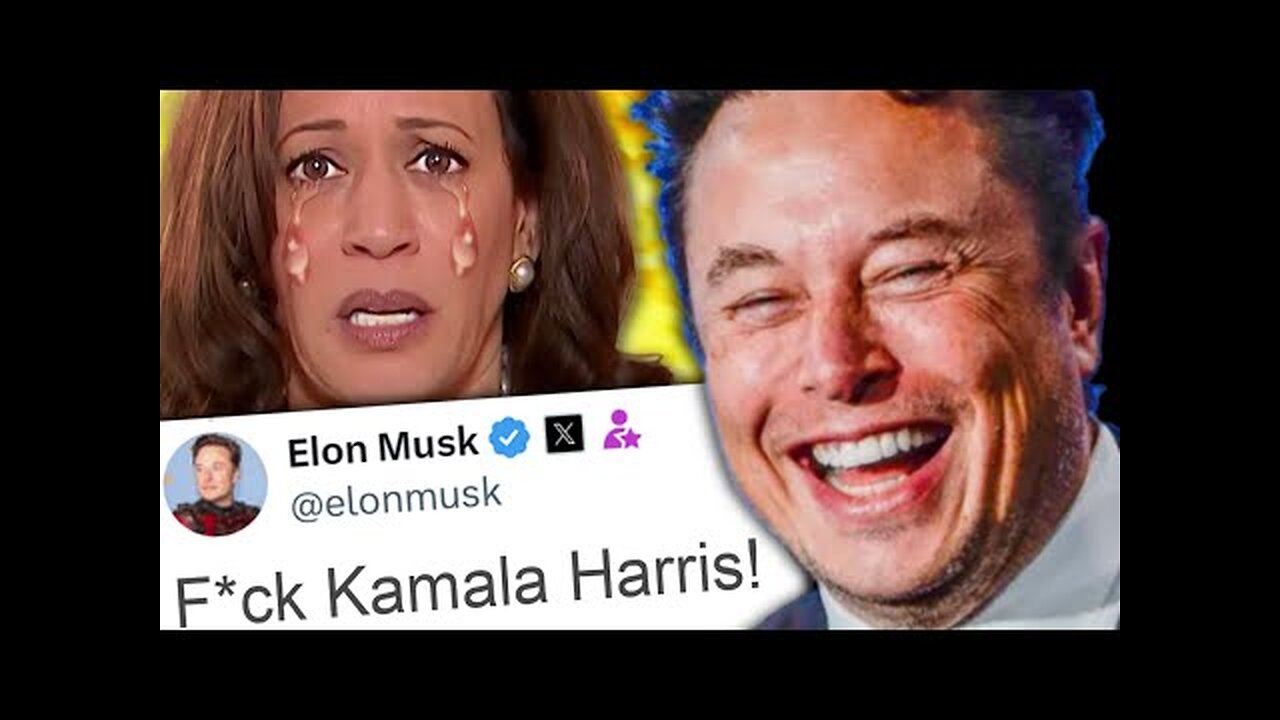 Elon Musk DESTROYS Kamala Harris with HILARIOUS Viideo - Celebrities LOSE THIER MINDS!