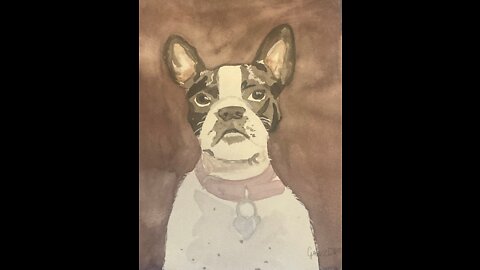 Dog Painting in a minute!