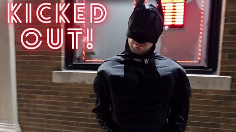 BATMAN GETS KICKED OUT OF STRIP CLUB!