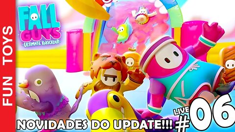 FALL GUYS - VAMOS descobrir JUNTOS as NOVIDADES que apareceram no UPDATE DE HOJE! PARTE 1